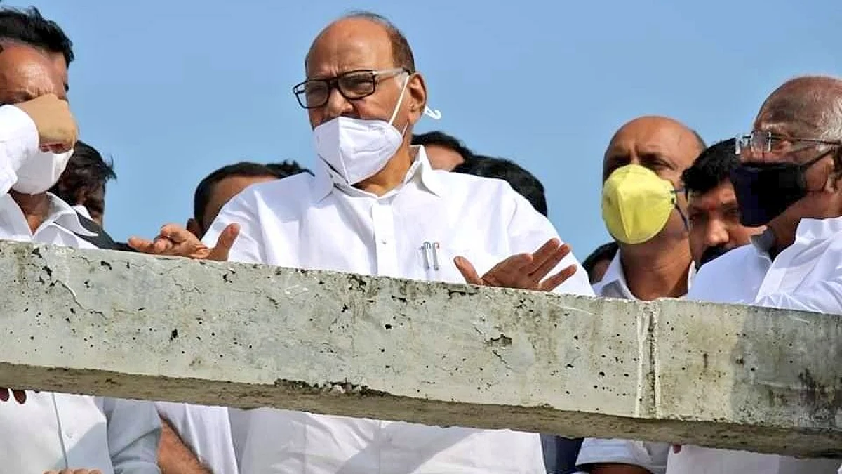 Maharashtra rains: NCP chief Sharad Pawar consoles flood victims