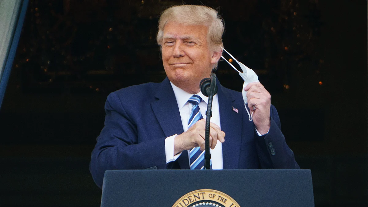 US President Donald Trump claims he is immune to COVID-19