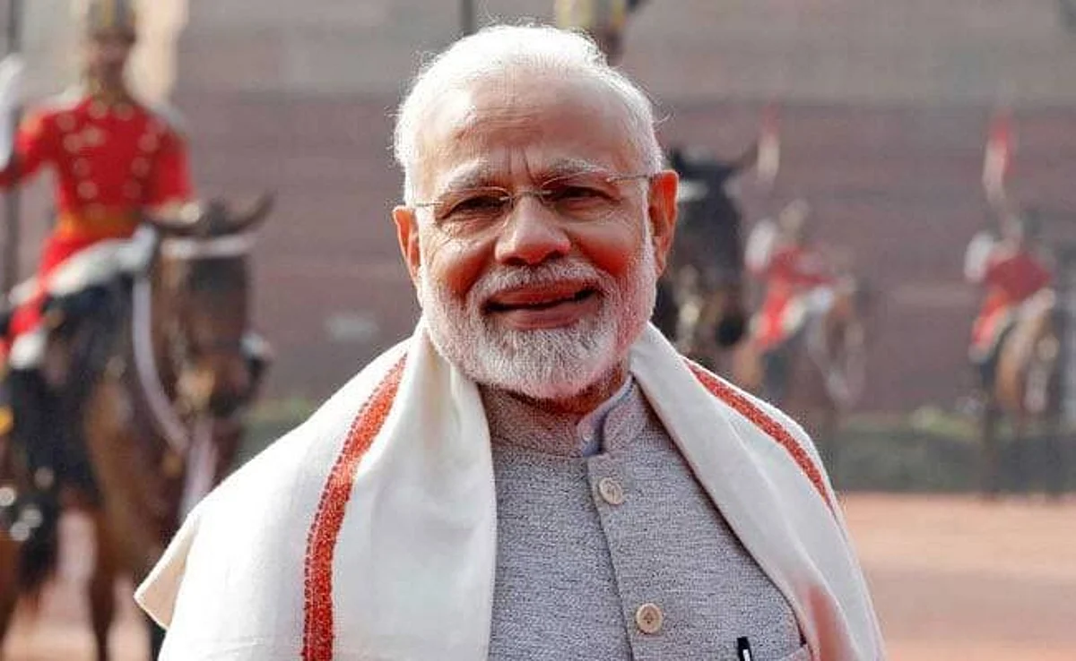 PM Narendra Modi celebrates Diwali with jawans at Jaisalmer