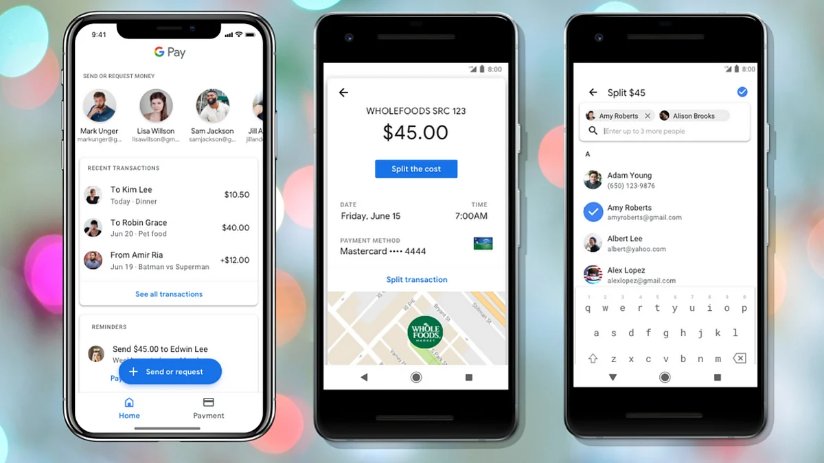Google Pay: Plex Account will focus on friends, businesses you transact with frequently