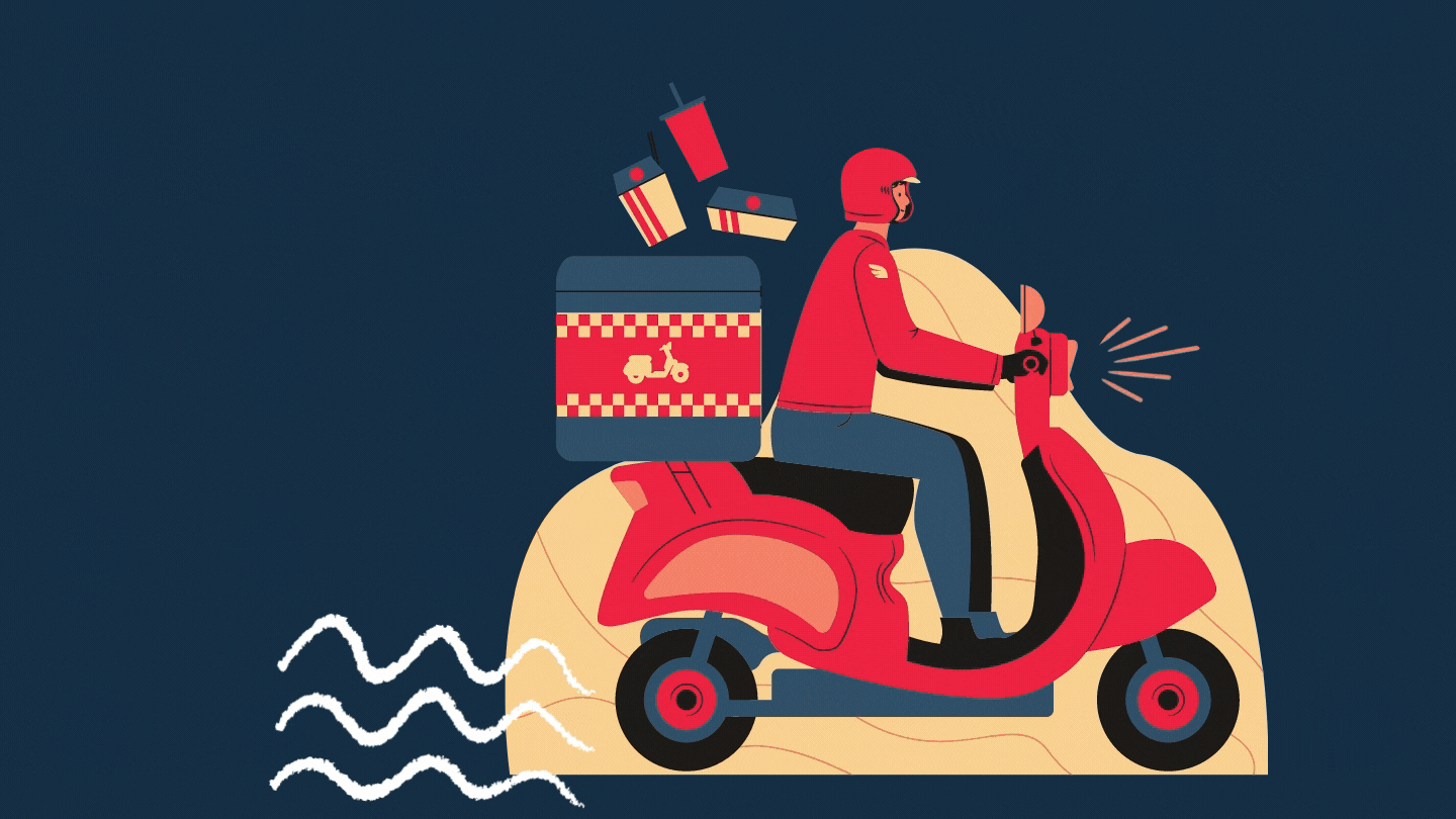 India witnesses growth in online food delivery orders