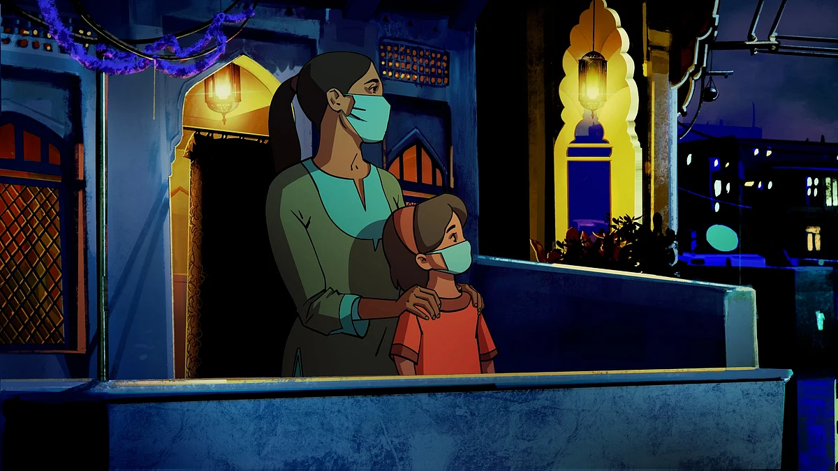Priya's Mask captures loneliness in children during the pandemic.