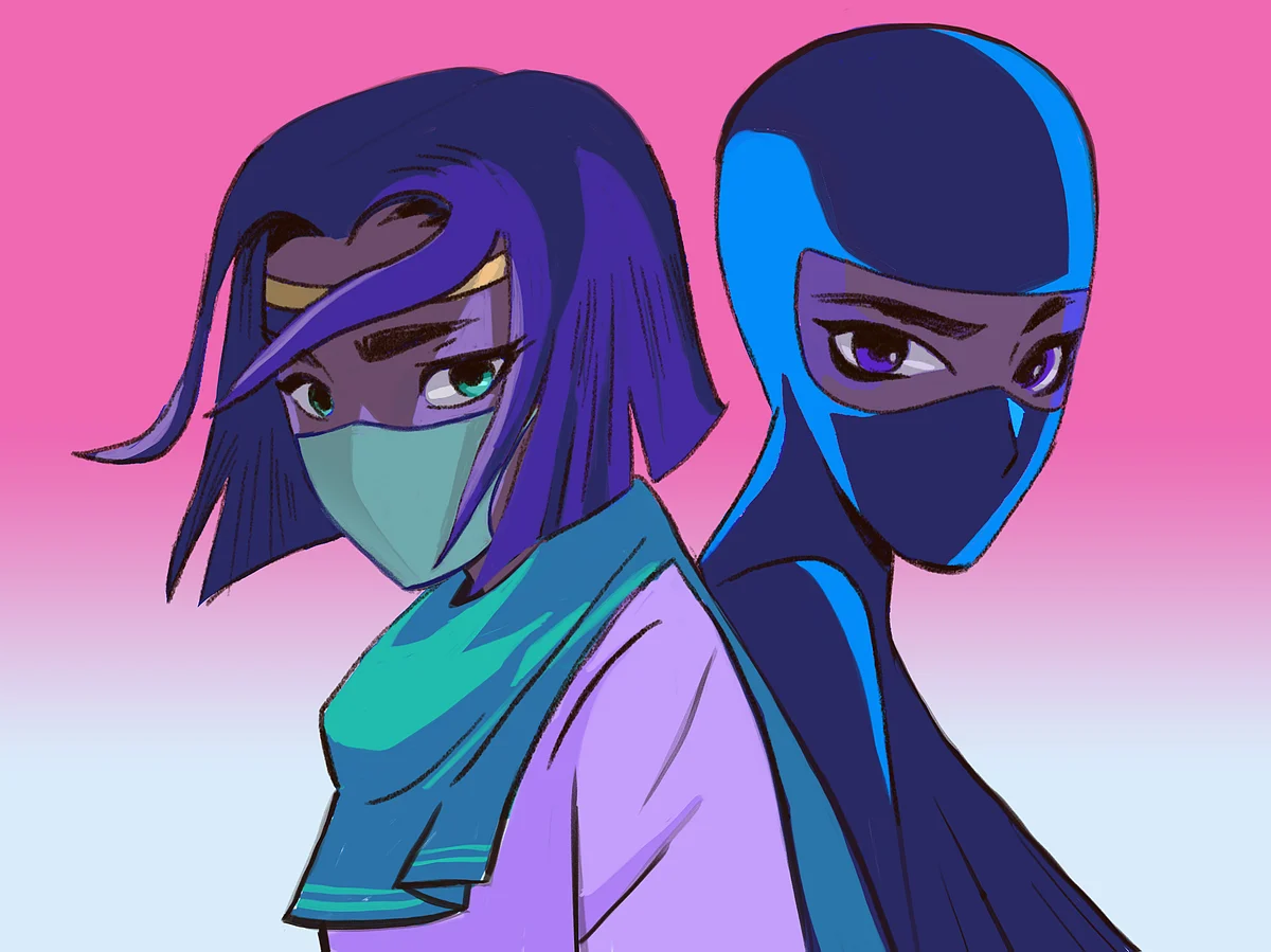 Priya teams up with Pakistan's Burka Avenger to fight the virus in 2020.
