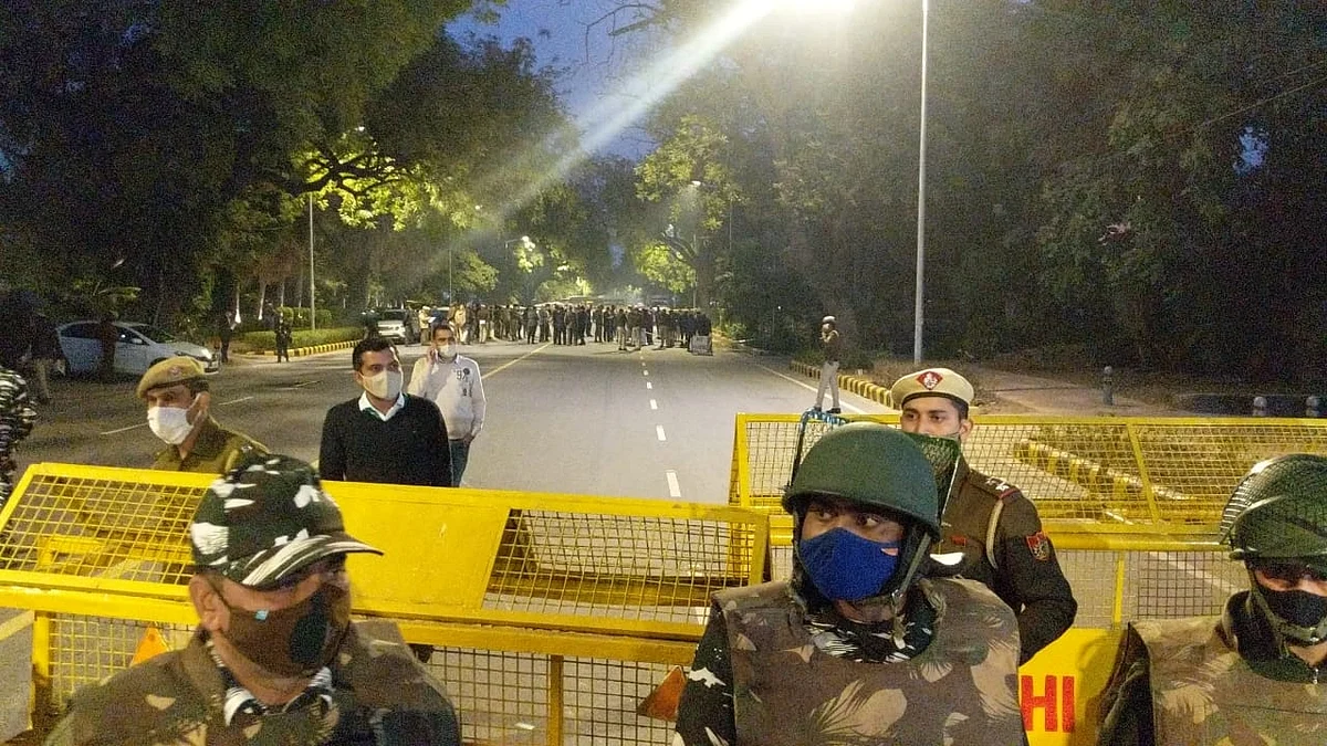 Low intensity blast at Israel Embassy