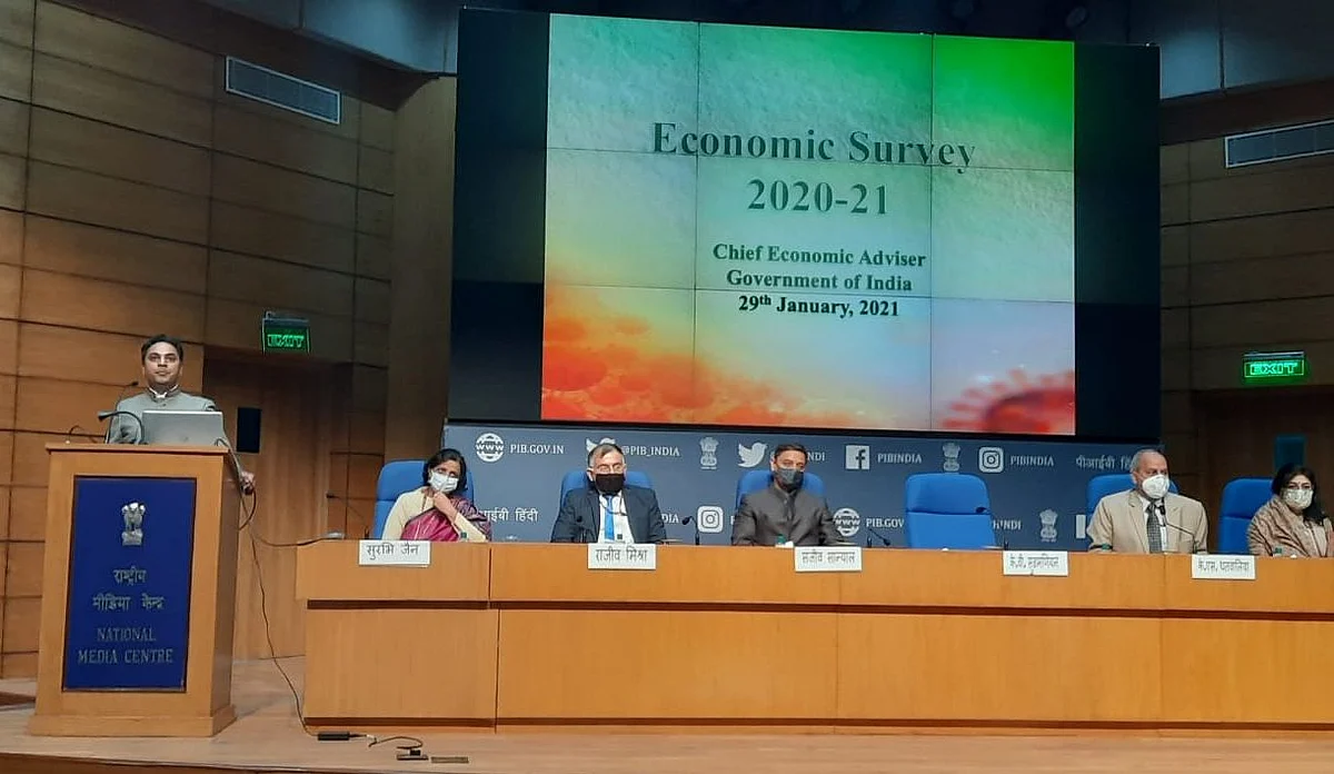 Budget 2021: India's FY21 GDP to contract 7.7%, says Economic Survey