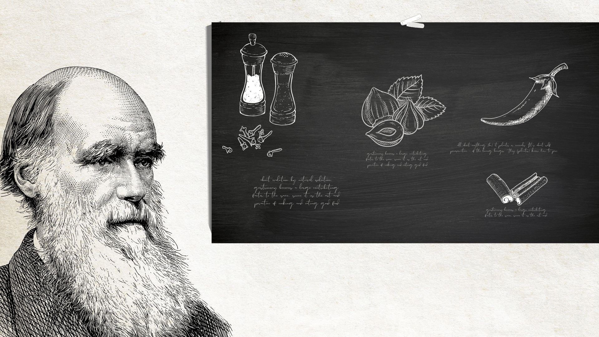 Darwinian Gastronomy, a Spice Story on the Darwin Day