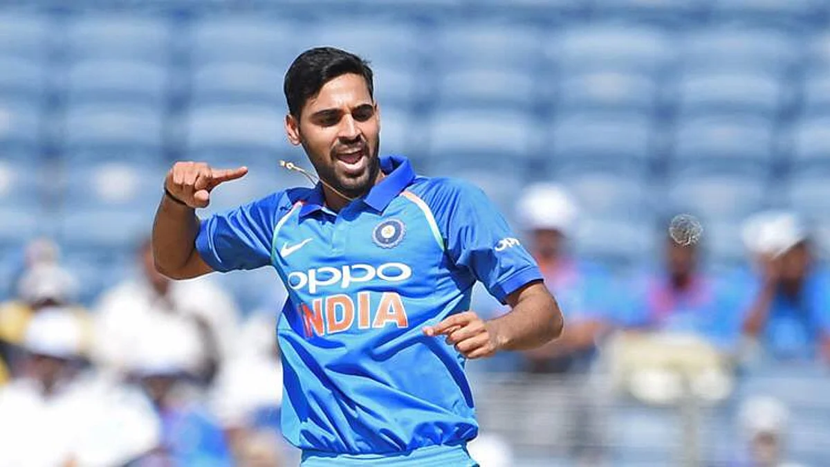 India's pacer Bhuvneshwar Kumar