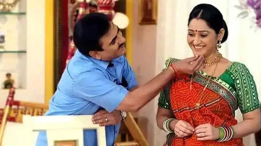 Actors Dilip Joshi and Disha Vakani, essaying roles of Jethaalal and Daya in 'Taarak Mehta Ka Ooltah Chashmah'