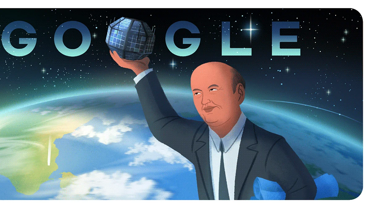India's Satellite Man gets a Google Doodle