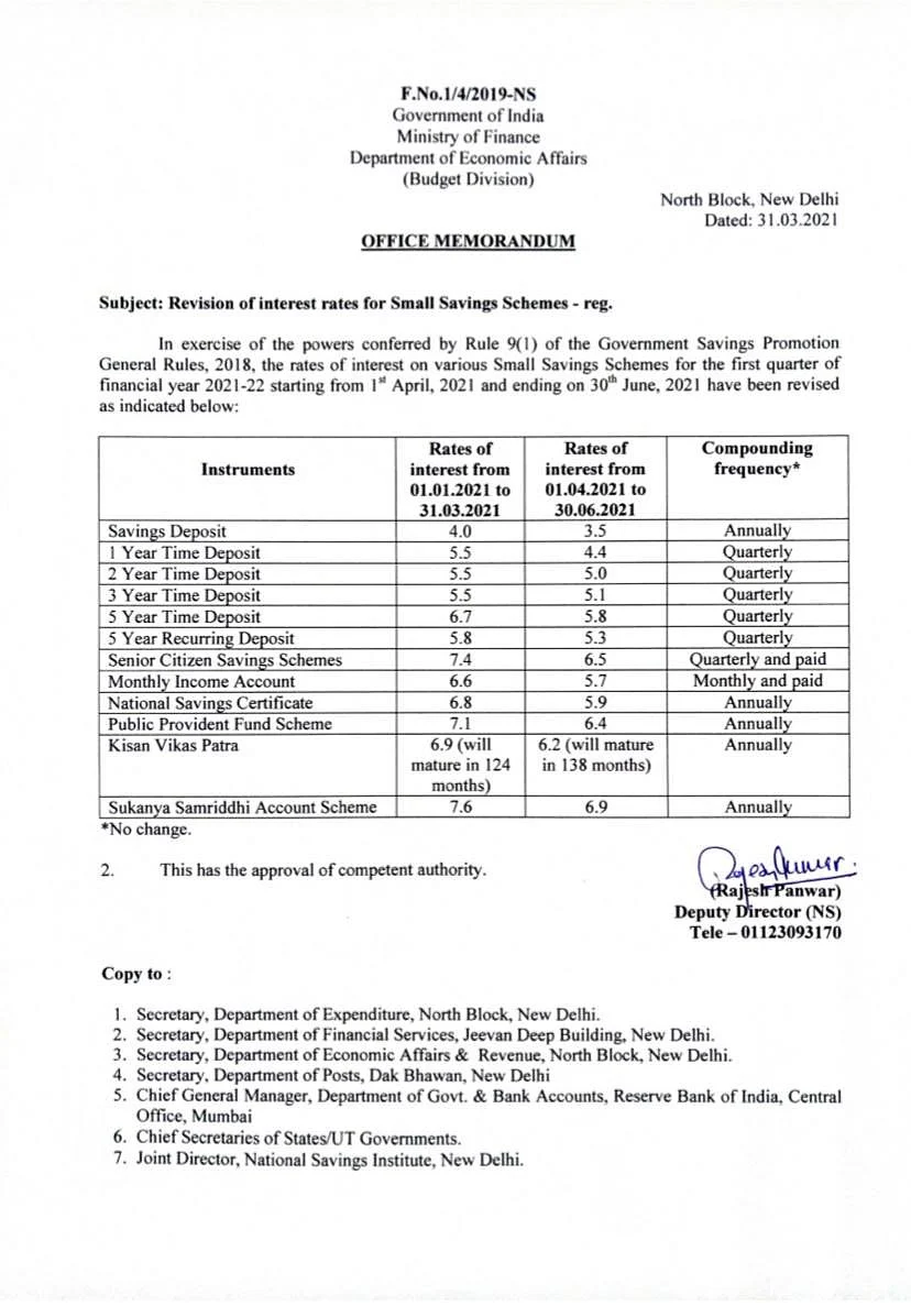 On Thursday, Finance Minister Nirmala Sitharaman withdrew the Memorandum issued by Ministry of Finance on Wednesday