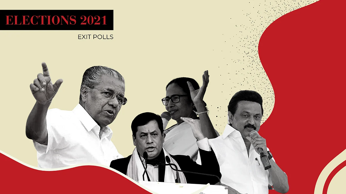 Counting of votes in Assam, Kerala, Tamil Nadu, West Bengal and the Union Territory of Puducherry is scheduled for May 2