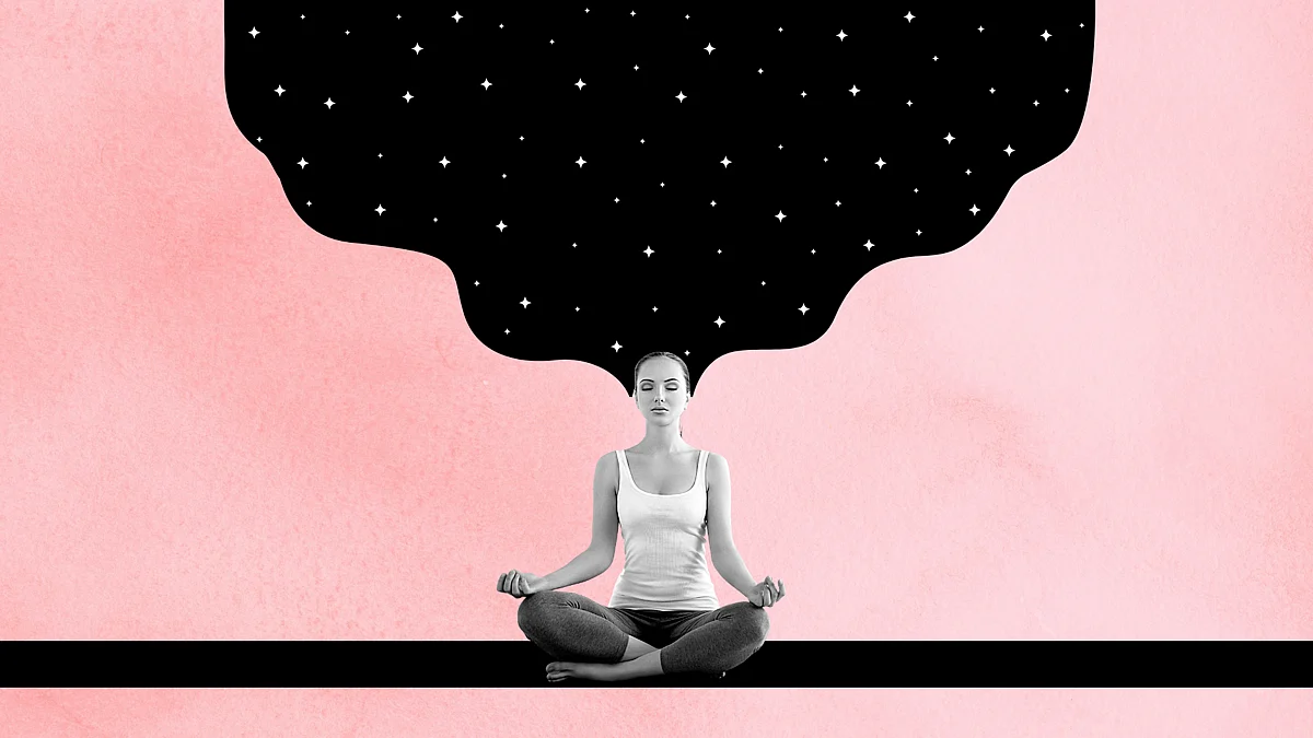 Representational image of practicing meditation and mindfulness