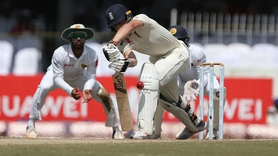 England batsman was clicked during a Test match against Sri Lanka