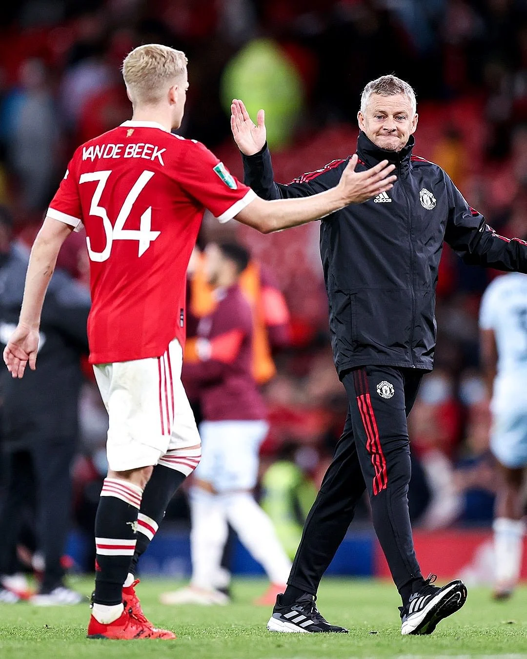 Van De Beek was supposedly the answer to Manchester United's midfield woes.
