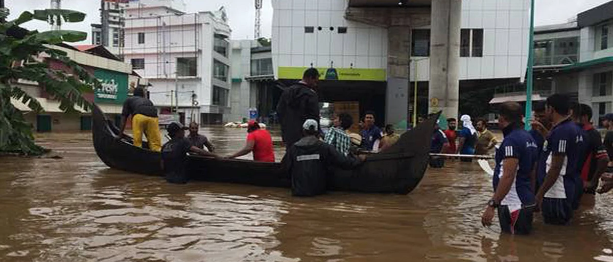164 dead in Kerala floods, massive rescue underway