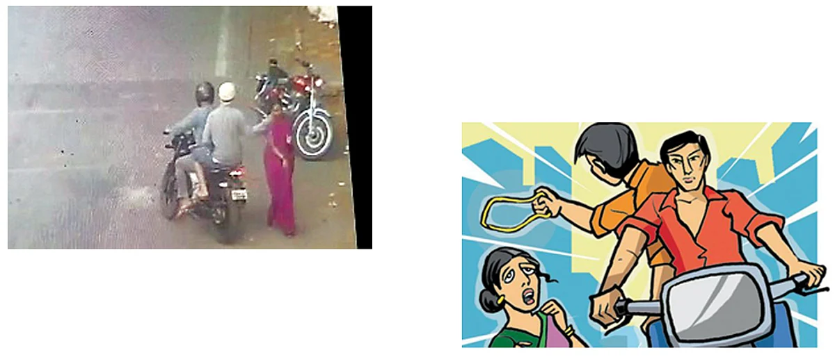 Six chain snatchings in 2 hours!