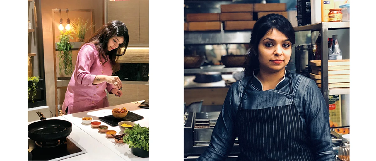 Cooking is oxygen for her