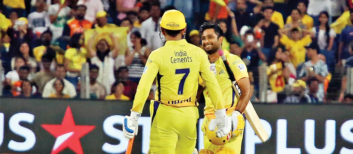 MSD puts finishing touch after Rayudu’s ton