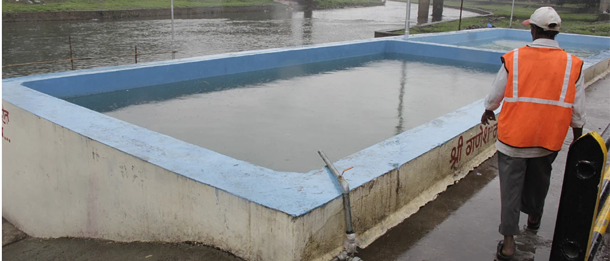 15 tanks provided for Ganesh idol immersion