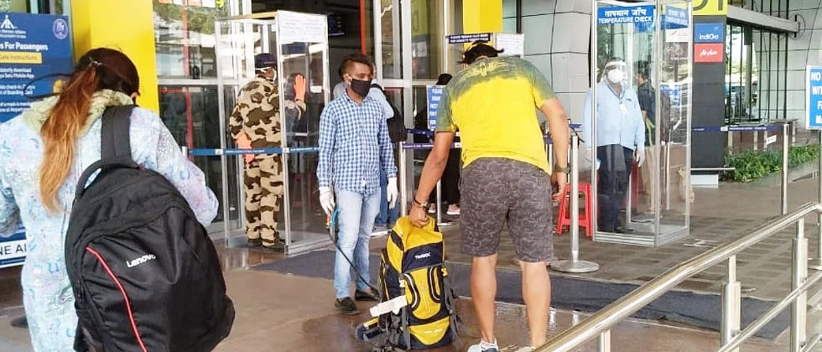 CISF explains how the check-in process has changed for air travelers because of COVID-19