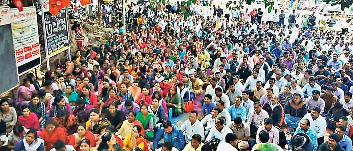 65,000 employees of power companies strike work