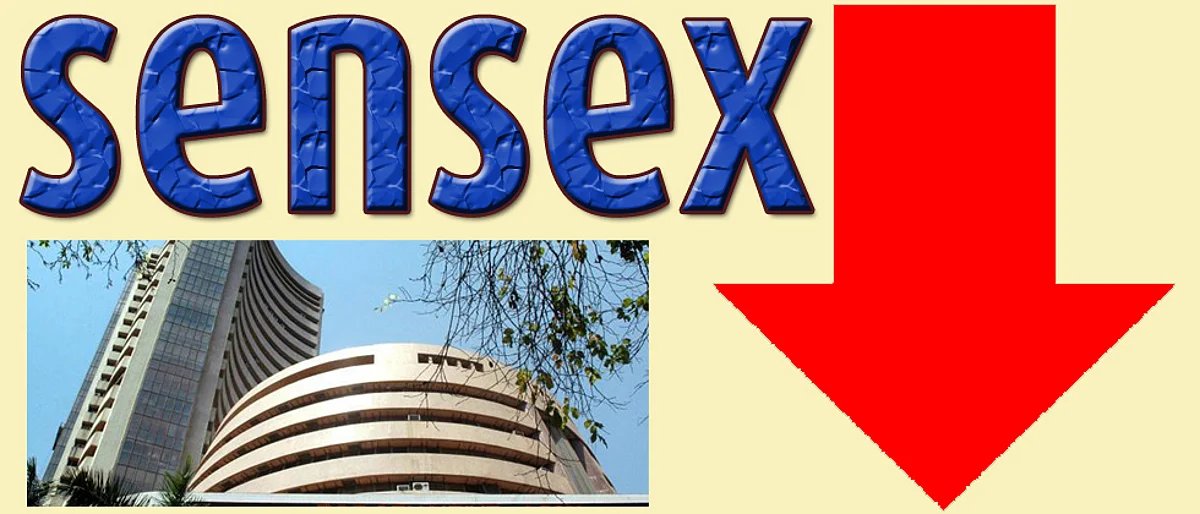 Sensex cracks 395 pts; metal, power stocks sink