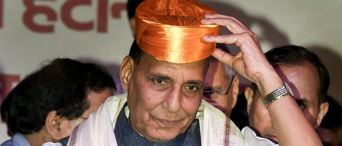 Pak at risk of getting dismantled for rights breach: Rajnath