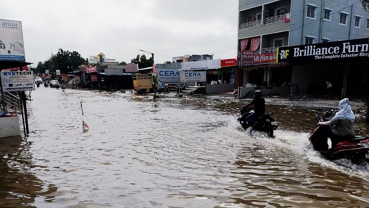 Pune Here's why waterlogging happens on Lohegaon Wagholi main road