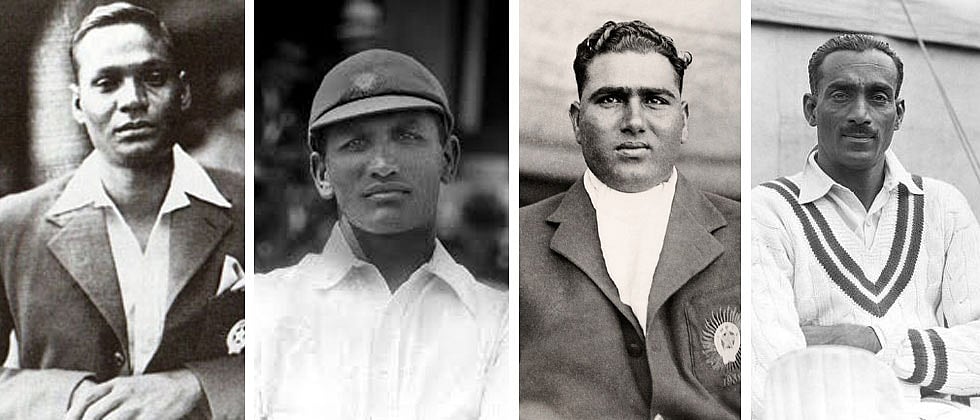June 25, 1932 India’s heroes from their debut Test