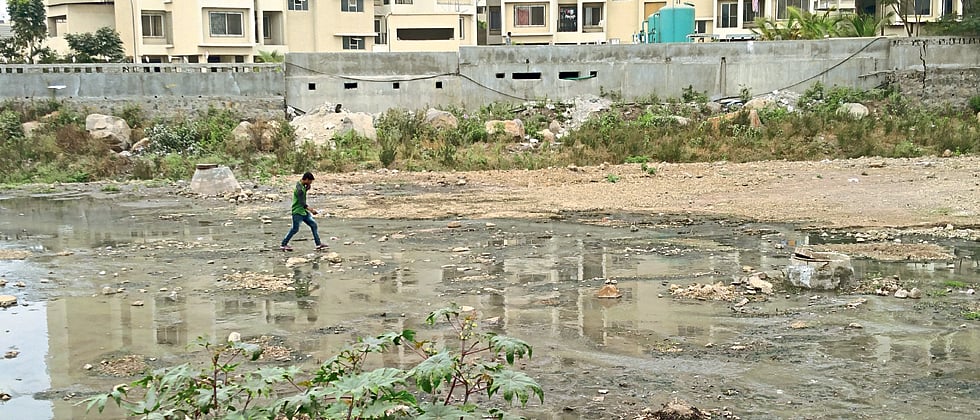 Choked drainage system irks residents of Dhanori
