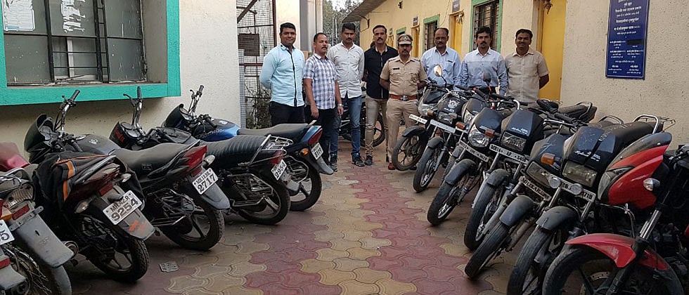 Hadapsar police find 56 stolen bikes within a month