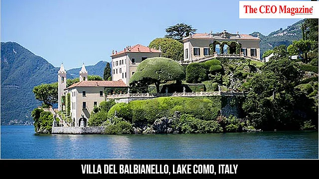 Villa del balbianello, lake como, itely