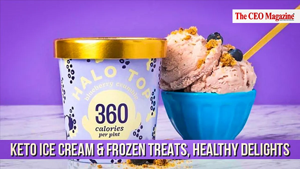 Keto Ice Cream & Frozen Treats, Healthy Delights