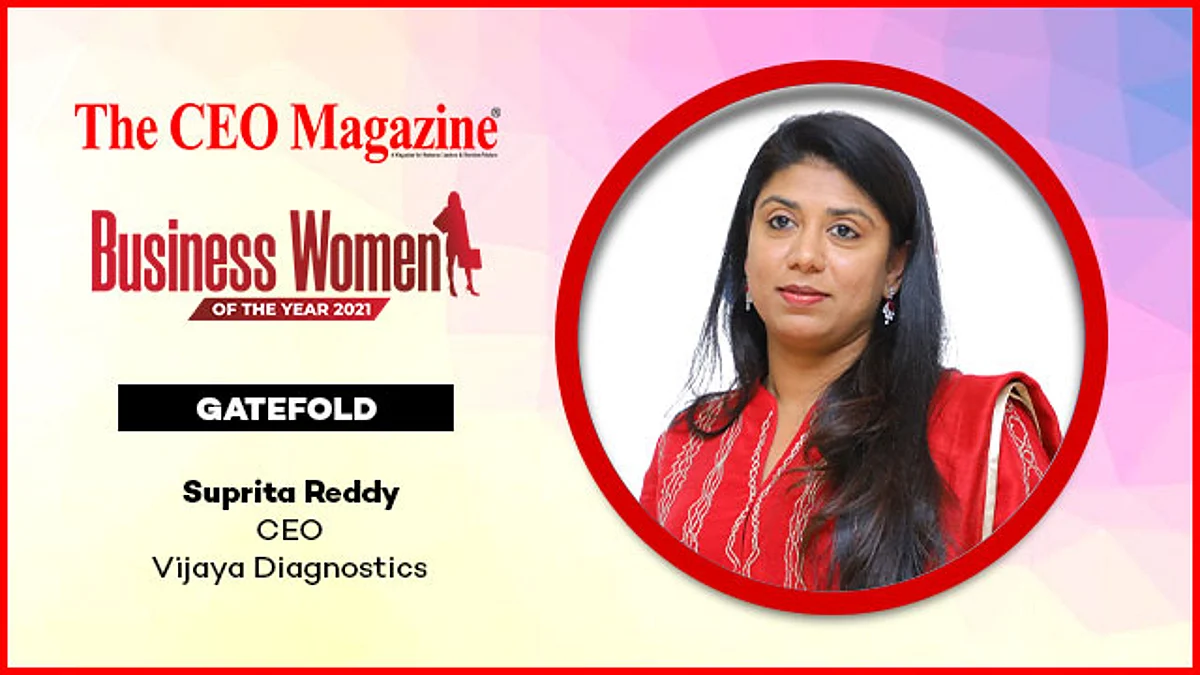 Suprita Reddy, CEO, Vijaya Diagnostics