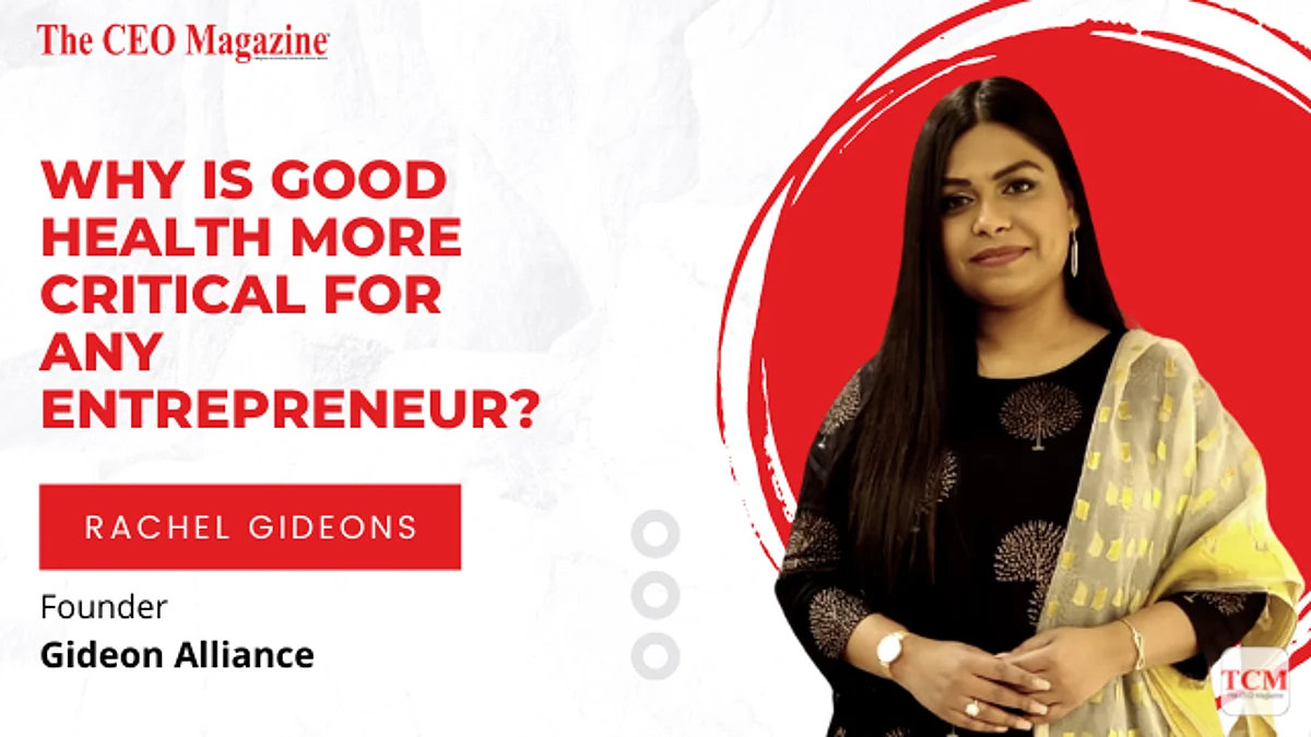 Why is good health more critical for any entrepreneur?