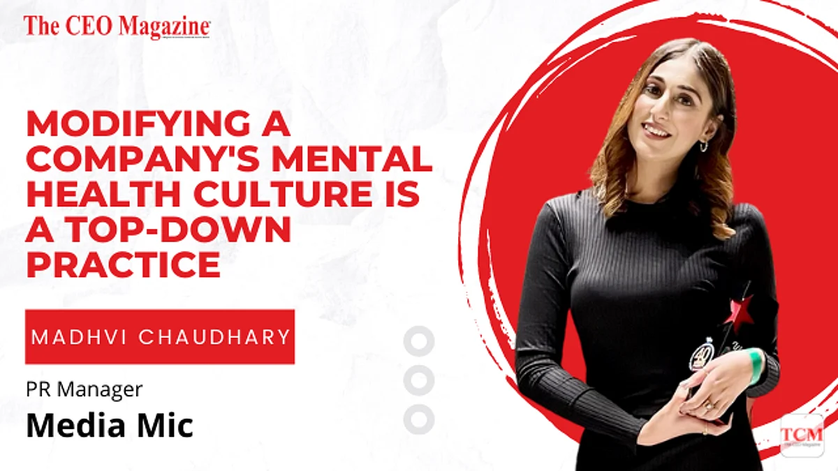Modifying a company's mental health culture is a top-down practice.