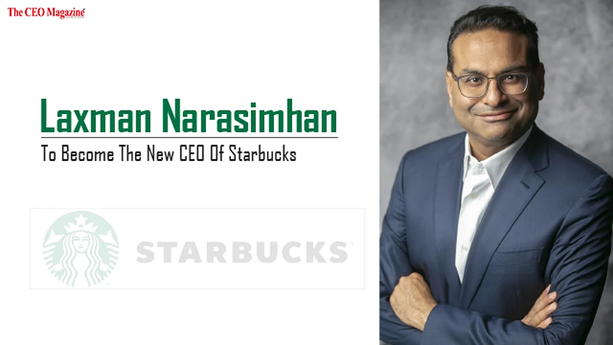 Laxman Narasimhan To Become the New CEO Of Starbucks
