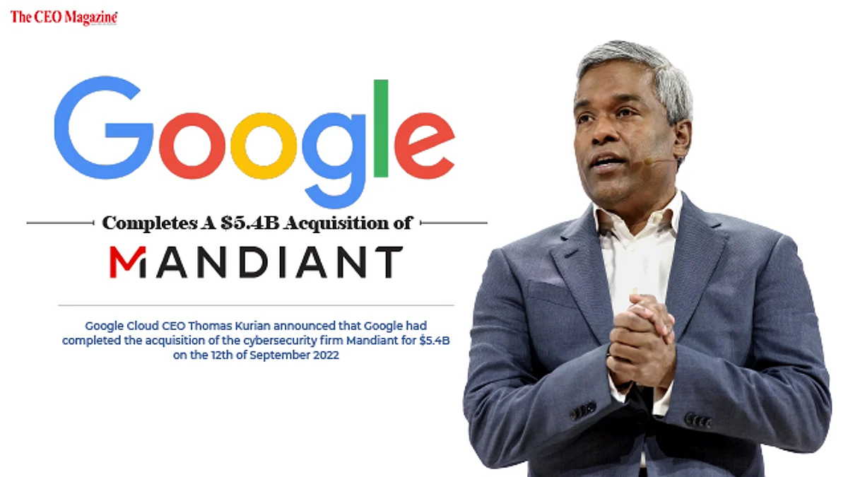 Google Completes A $5.4B Acquisition of Mandiant