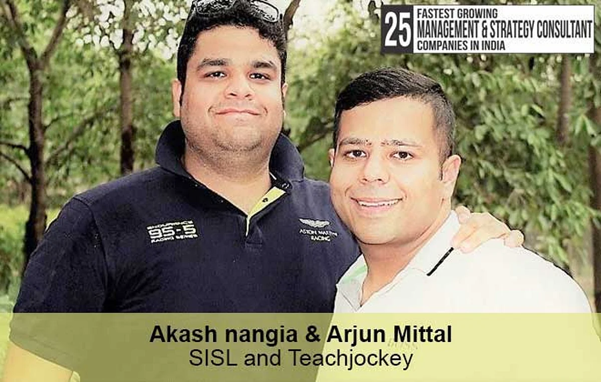 Akash Nangia and Arjun Mittal – the collegiates behind the success of SISL Infotech and Techjockey