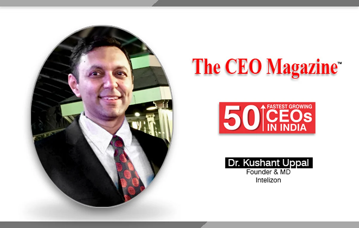 Meet Dr Kushant Uppal, founder and MD and the diligent face behind the storehouse of smart energy; Intelizon