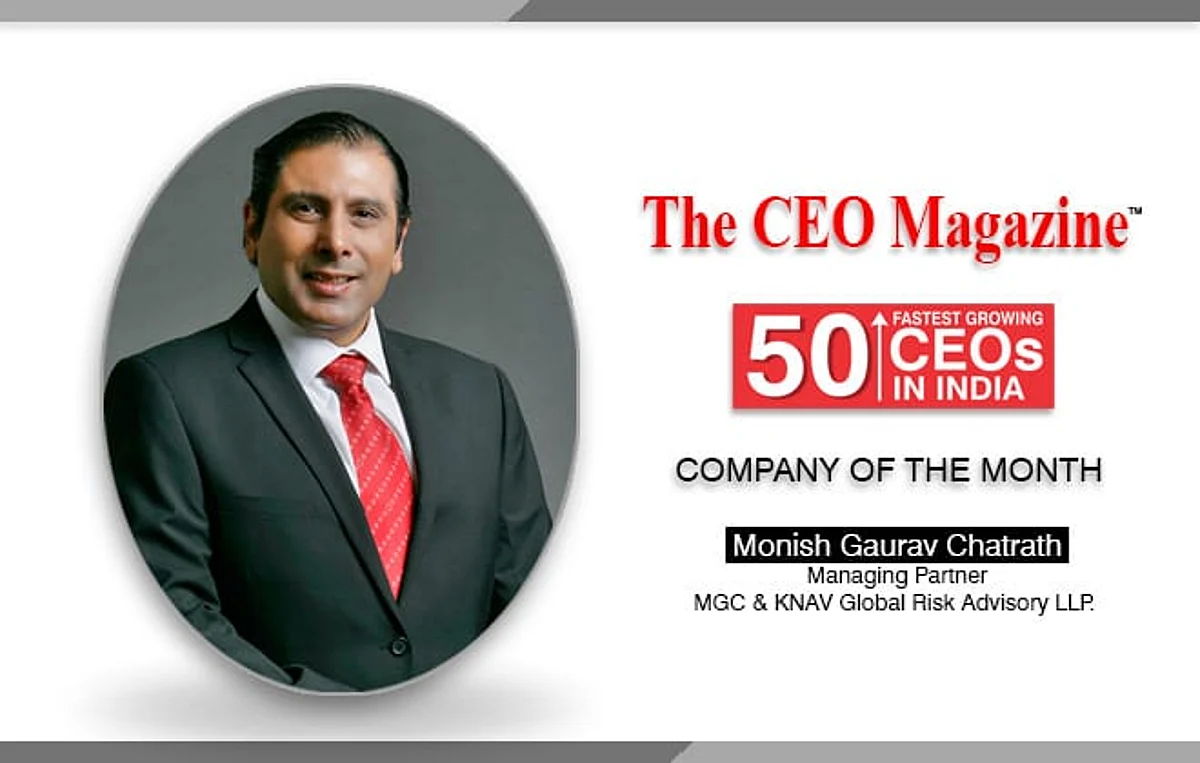 Monish Gaurav Chatrath, a dynamic, hands-on leader scripting the legacy of MGC&KNAV Global Risk Advisory LLP