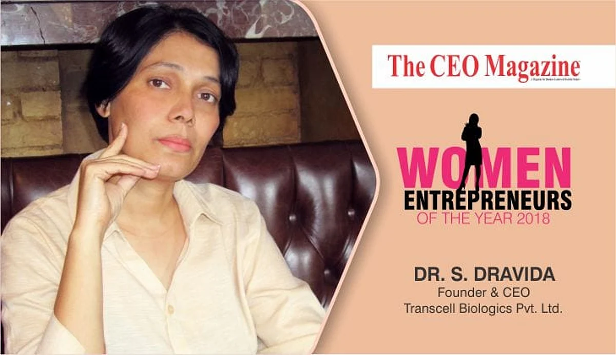 S Dravida, a bio entrepreneur creating the next benchmark in the stem cell industry with her venture, Transcell