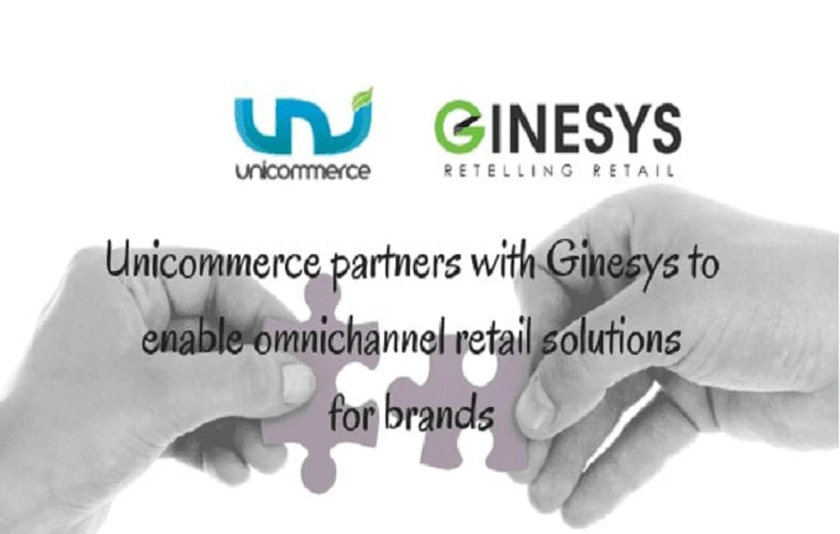 Unicommerce partners with Ginesys to enable omni channel retail solutions for brands