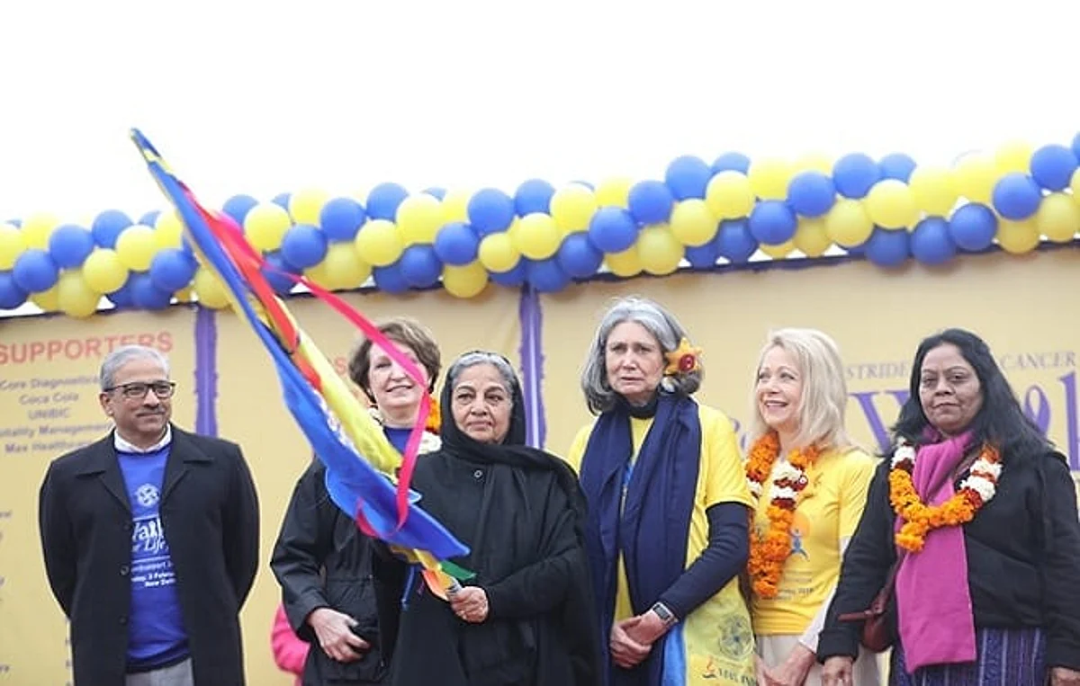 Young Delhi strides against Cancer- Thousands join walk for Life