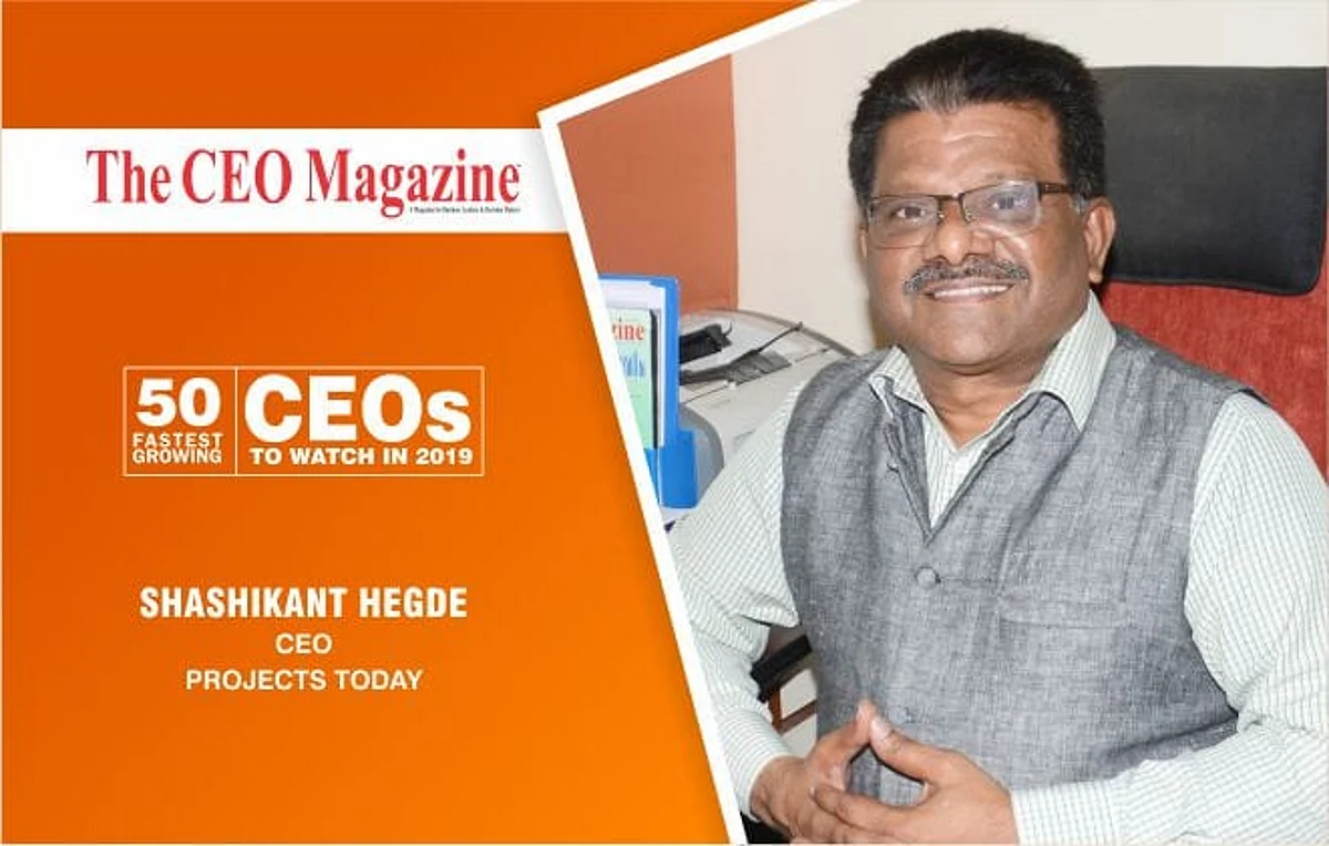Shashikant Hegde: a thorough professional creating history with Projects Today
