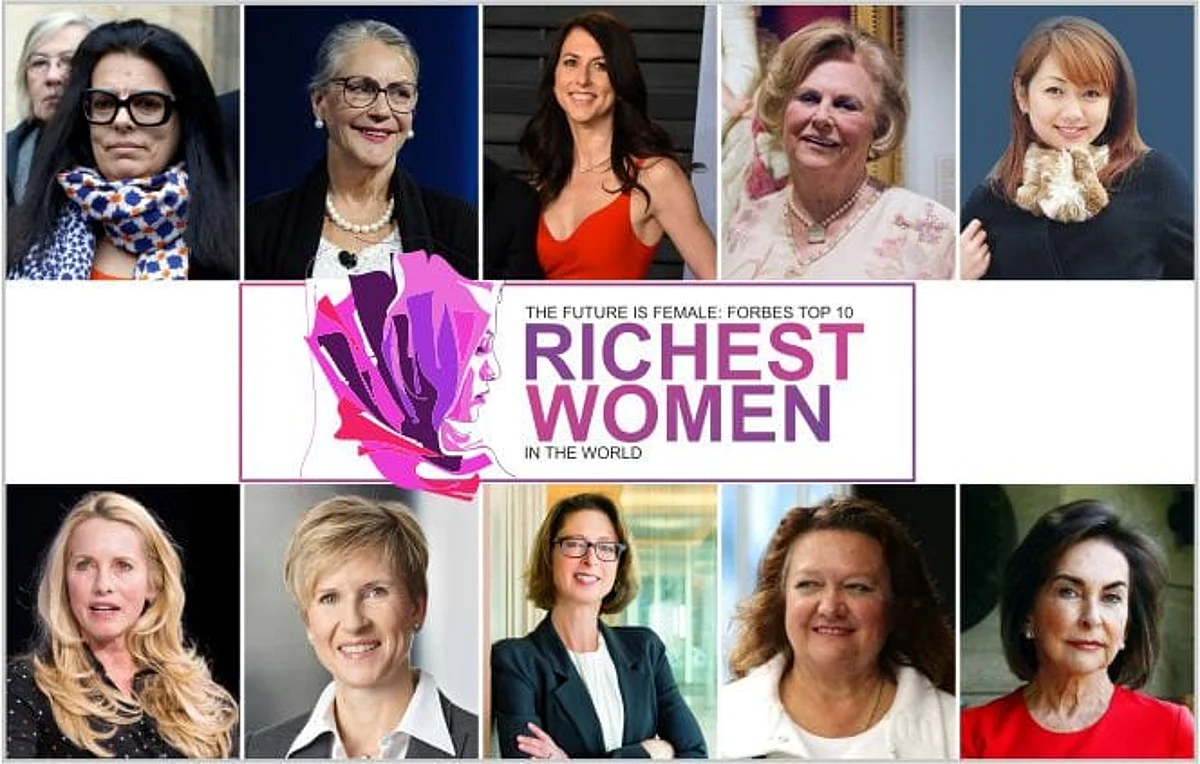 The future is female: Forbes Top 10 Richest Women in the World