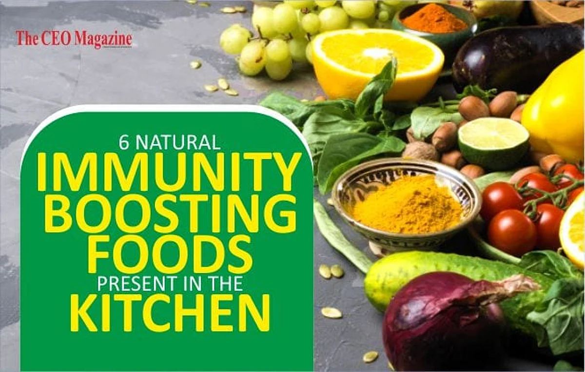 6 Natural Immunity Boosting Foods Present in the Kitchen