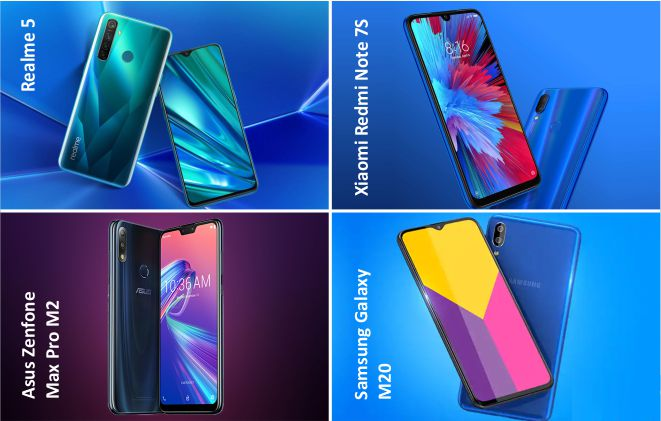 Best Smartphones under Rs. 10,000 in 2019