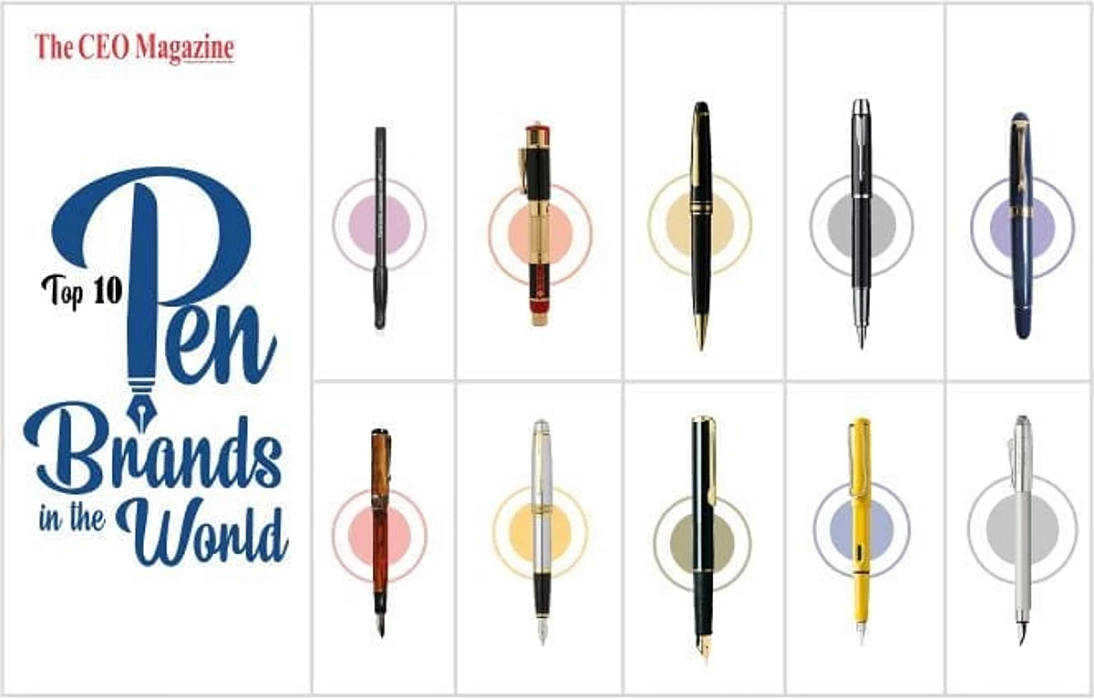 Top 10 Pen Brands in the World, Defining Style and Standard in the Global Market