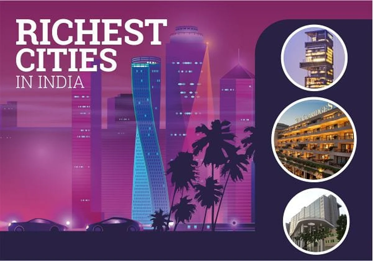 Richest cities in India according to GDP